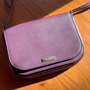 Kate Spade Plum purple Crossbody Laurel